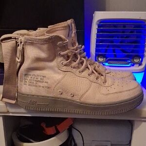 Nike Cream High-Top Sneakers